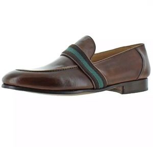 Donald J. Pliner -Alvino Brown Leather Loafer 9